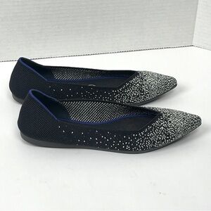 Rothy's Midnight Sparkle Flats